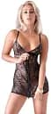 Міні-сукня Cottelli Lingerie Lace, M (чорний)