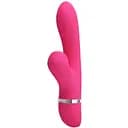 Вібратор-кролик Pretty Love Willow 20.4 см рожевий