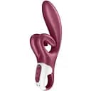 Вибратор-кролик Satisfyer Touch Me Red двойной отросток 3 мотора Red