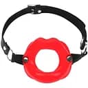 Кляп расширитель в форме губ Art of Sex - Gag Lips, натуральная кожа