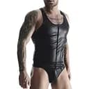 Мужская футболка без рукавов Regnes Fetish Planet wetlook M (черный)