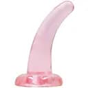 Фаллоимитатор Realrock Crystal Clear Dildo 5" 11.5 см розовый