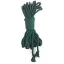 Бавовняна мотузка BDSM 8 метрів, 6 мм, колір зелений