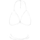 Цепочка портупея Bijoux Indiscrets Magnifique Bra Chain украшение на тело Gold