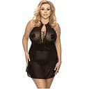 Сексуальний комплект Anais Stefi 3XL/4XL чорний