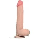 Фаллоимитатор LoveToy Sliding-Skin Dual Layer Dong 9" Flesh 23 см телесный