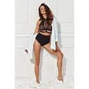 Еротичний комплект Demoniq Paloma 001 M чорний