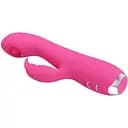 Вібратор-кролик Pretty Love Rachel 19.9 см рожевий