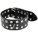Нашийник Art of Sex - Tessa, натуральна шкіра, колір чорний