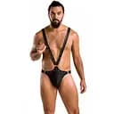 Боді чоловіче Passion Free Your Senses Harry 028 XXL/XXXL чорний