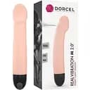 Вібратор для точки G Dorcel Real 2.0 22 см тілесний