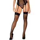 Сексуальні панчохи Obsessive S823 S/M/L чорний