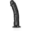 Фалоімітатор RealRock Realistic 7" 18 см (чорний)