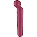Вібромасажер Satisfyer Planet Wand-er 30.4 см бордовий