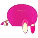 Віброяйце Rianne S: Pulsy Playball Deep Pink з вібруючим пультом Д/У косметичка-чохол