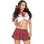 Костюм школьницы Leg Avenue Miss Prep School XS Red - миниатюра 3