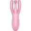 Вібратор для клітора Satisfyer Threesome 4 14 см рожевий - мініатюра 1