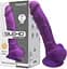 Фаллоимитатор Silexd Premium Silicone Dildo Model 1 Size 7 18.8 см фиолетовый - миниатюра 2