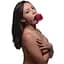 Кляп Master Series Eye-Catching Ball Gag With Rose - мініатюра 7