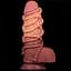 Фаллоимитатор Dual-Layered Silicone Nature Cock 9.5'' 24.5 см коричневый - миниатюра 5