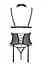 Корсет с открытой грудью Passion DOMINICA CORSet S/M beige пажи для чулок стринги - миниатюра 4