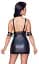 Міні-сукня Cottelli Collection Bondage Dress L чорний - мініатюра 3