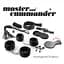 BDSM набор Crushious Master amp; Cummander 11 шт (черный) - миниатюра 2