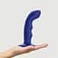 Вібратор Strap-On-Me Tapping Dildo Wave M 15.7 см синій - мініатюра 2