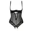 Боди с открытой грудью Passion Exclusive NORTH Body black L/XL - миниатюра 3