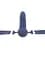 Кляп Taboom Silicone Supreme Breathable Penis Gag синій - мініатюра 5