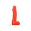 Свеча в виде члена Pure Bliss Mini Orange 15 см - миниатюра 1
