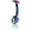 Анальна пробка B - Series HeavyFun Jewellery Plug L 10.5 см (мульті) - мініатюра 1