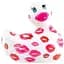 Вібратор Big Teaze Toys I Rub My Duckie 2.0 7.6 см білий з рожевим - мініатюра 1