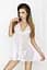 Прозора сорочка бебі дол JANET CHEMISE white XXL/XXXL - Passion Passion EL11803 93827 - мініатюра 1
