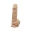 Фалоімітатор з вібрацією SilexD Norman Vibro Flesh (Model 1 size 8,5 ) + LRS SILEXD SO8208 95660 - мініатюра 2