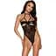 Боді Kissable Sexy Kiss Body Black S/M - мініатюра 5