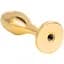 Металева анальна пробка Кролячий хвост Lockink Sevanda White Bunny-Tail Anal Rose-shape Plug - мініатюра 5