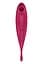 Вакуумный стимулятор клитора с вибрацией Satisfyer Twirling Pro+ красный - миниатюра 3