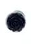 Металева анальна пробка Boss Jewellery Silver Plug Rose 9 см (чорний) - мініатюра 2