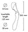 Вібратор Shunga Zoa 26.5 см малиновий - мініатюра 4