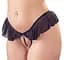 Женские стринги - 2321920 Flounced String, black, L Orion 513223219201041 90521 - мініатюра 4