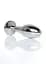 Анальная металлическая пробка Plug-Jewellery Silver PLUG-Rose M Boss Series 64-00147 100346 - миниатюра 2