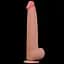Фалоімітатор LoveToy Sliding-Skin Dual Layer Dong King Sized 34 см тілесний - мініатюра 2