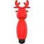 Вібратор для клітора Erospace Sweet Play Mini Reindeer Vibrator A10 8.8 см червоний - мініатюра 1