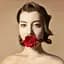 Розкішний кляп у вигляді троянди Zalo - Rose Ball Gag, подвійне використання - мініатюра 6