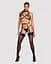 Портупея на грудь Obsessive A740 harness black, искусственная кожа - миниатюра 3