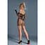 Бодистокинг Caprice Lingerie Model 07 One size Black топ, велосипедки, сетка со стразами - миниатюра 2