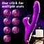 Вібратор 3в1 Pretty Love Finger Bunny 21 режим фіолетовий - мініатюра 5
