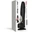 Реалістичний фалоімітатор Strap-On-Me Sliding Skin Realistic Dildo Black - XXL - мініатюра 1