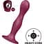 Ділдо Satisfyer Double Ball-R Dark Red Satisfyer SO8774 97509 - мініатюра 2